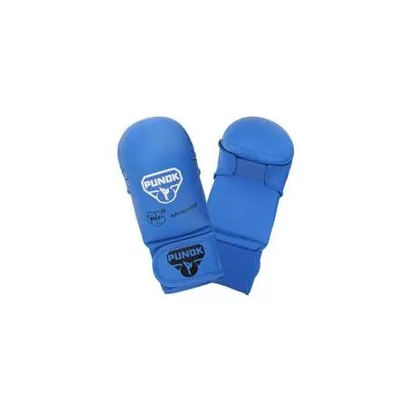 Punok karate gloves blue WKF