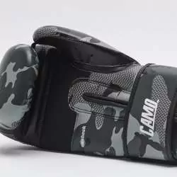 Leone kick boxing gloves GN324 (camo grey)4