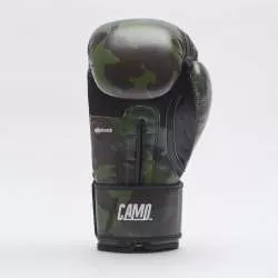 Leone kick boxing gloves camo green 3