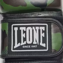 Leone kick boxing gloves camo green 5