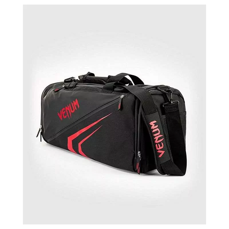 Venum Trainer Lite Evo Sports Bags black red