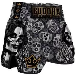 Buddha muay thai shorts mexican (black)