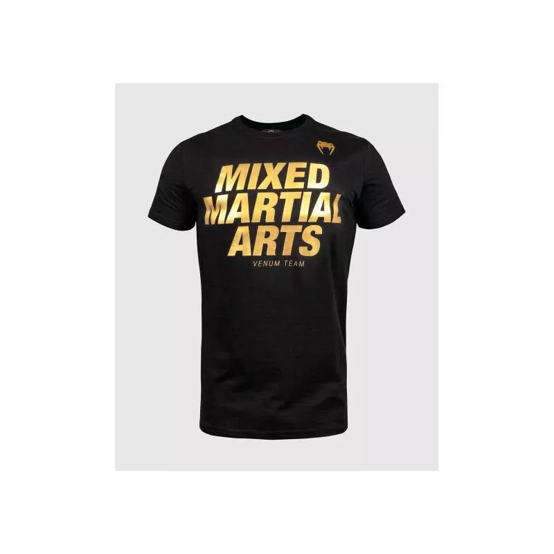 Venum T-shirt VT MMA black gold