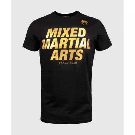 Venum T-shirt VT MMA black gold