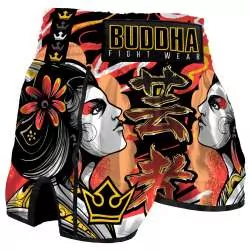 Buddha kick boxing pants geisha
