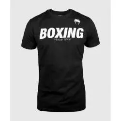T-shirt Venum VT boxing black white
