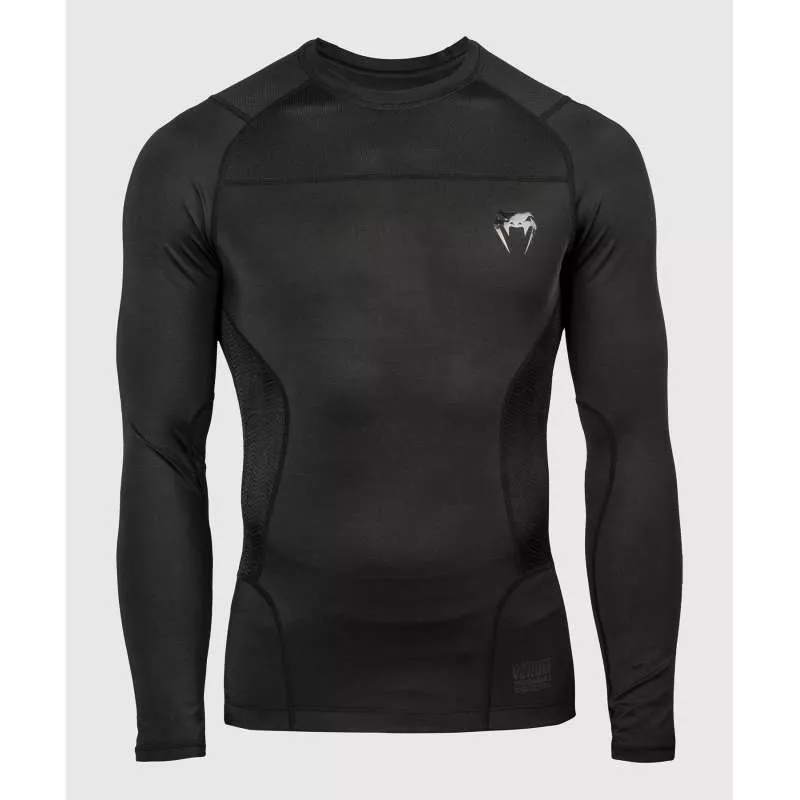 Venum rashguard grappling g-fit (black/black)