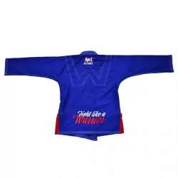 NKL BJJ uniform warrior (blue) 1