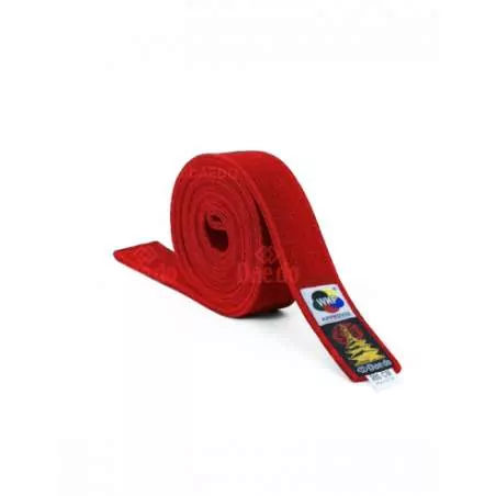 Daedo WKF red kumite belt