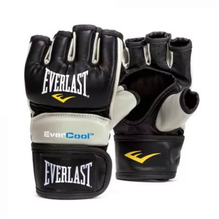 MMA gloves Everlast everstrike black/grey