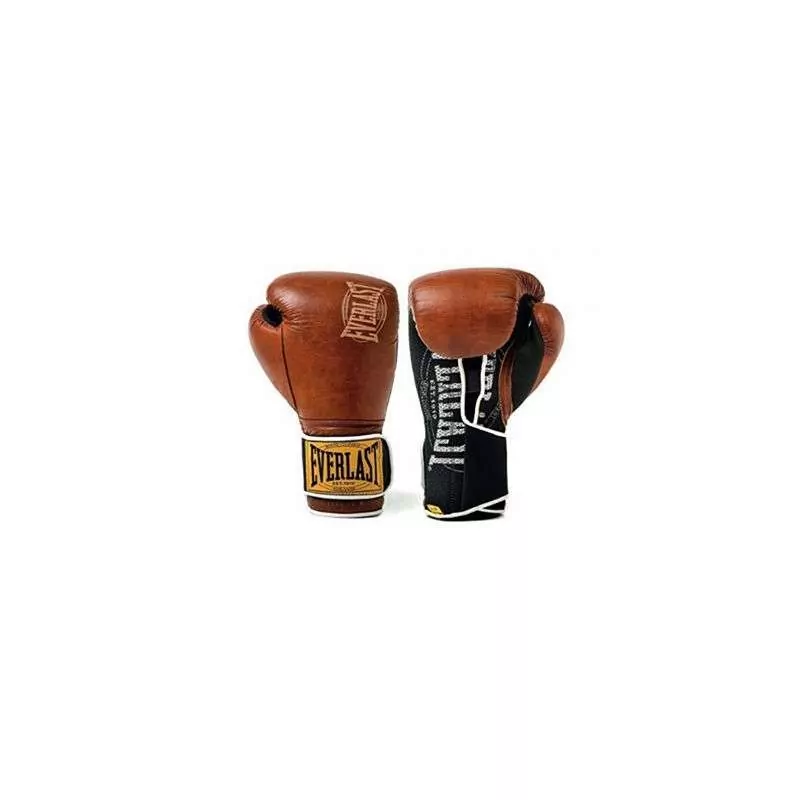 Everlast 1910 boxing gloves class training (brown)