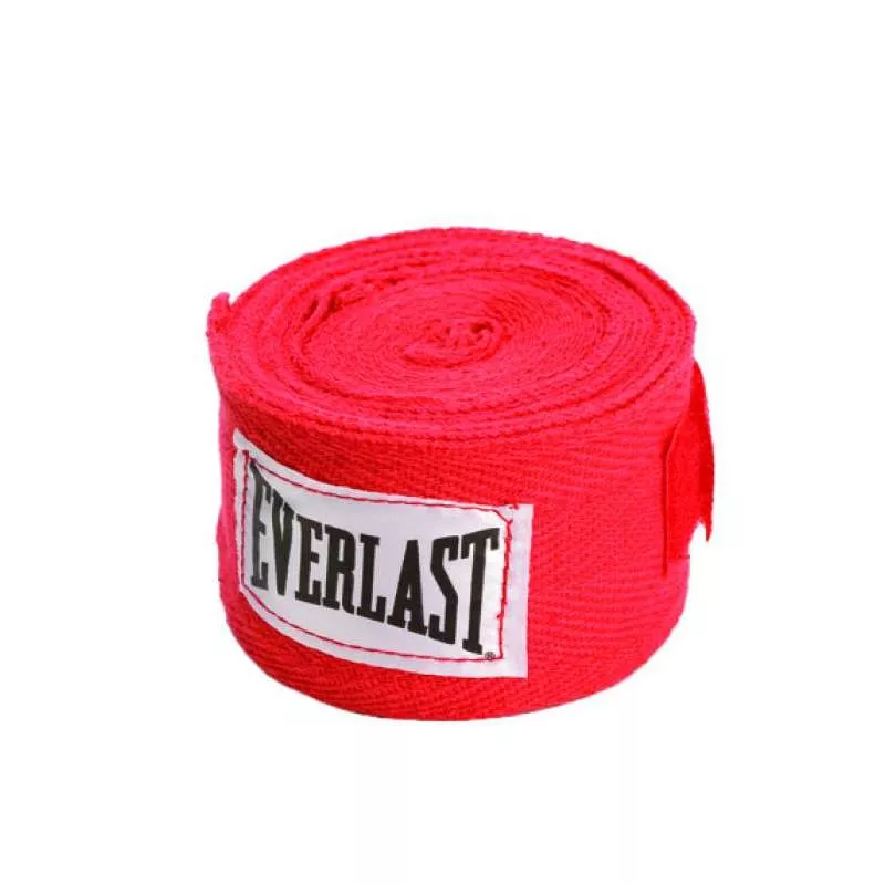 Everlast boxing hand wraps 457cms (red)