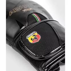 Venum boxing gloves abarth (black/gold)3