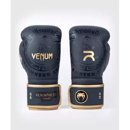 Venum rajadamern gloves (colour navy blue/gold)