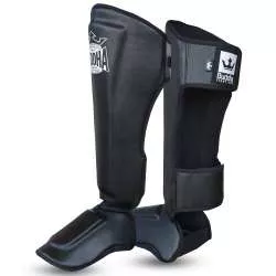 Muay thai Buddha shin guards epic (black)1