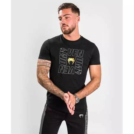 Venum training t-shirt arena (black/gold)