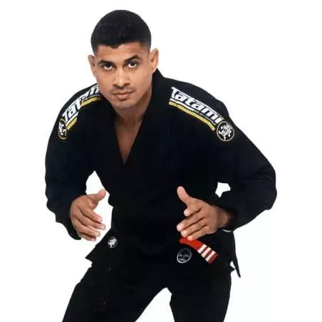 Black uniform BJJ Tatami nova absolute