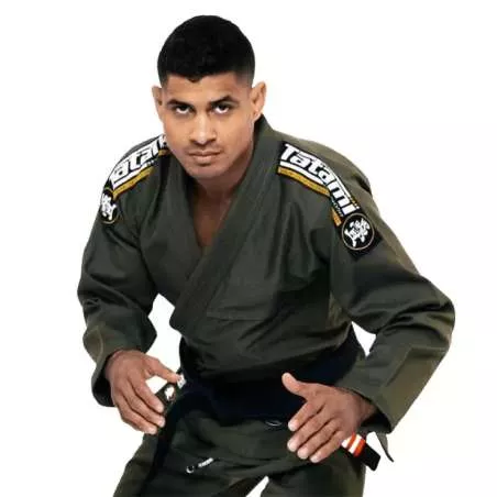 Khaki BJJ uniform Tatami nova absolute