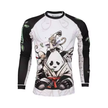 Tatami BJJ rashguard gentle panda (long sleeves)