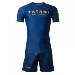 Tatami rashguard grappling katakana blue (2)