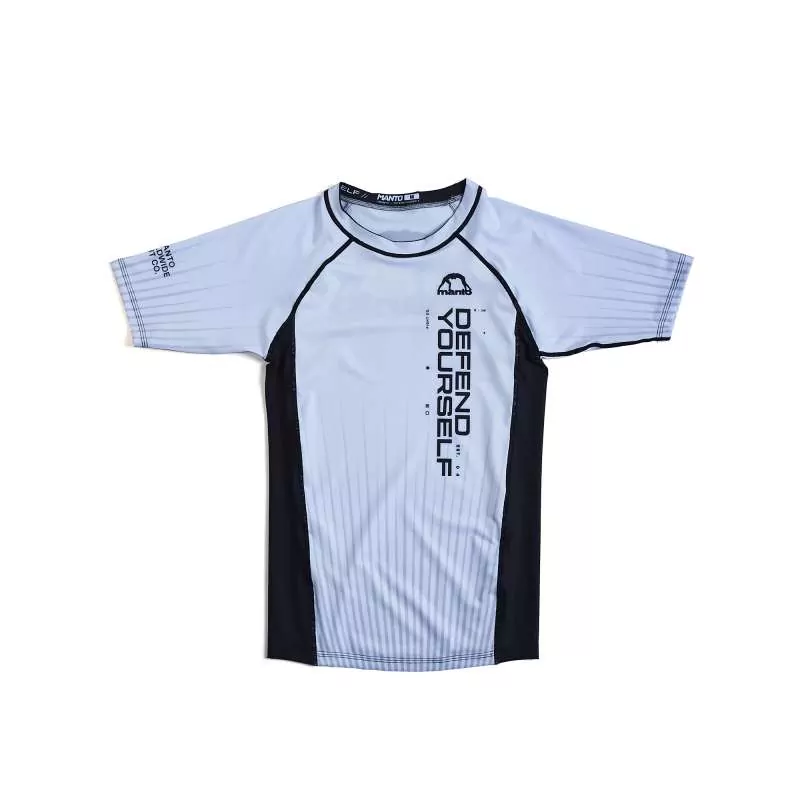 Manto rashguard ranked white