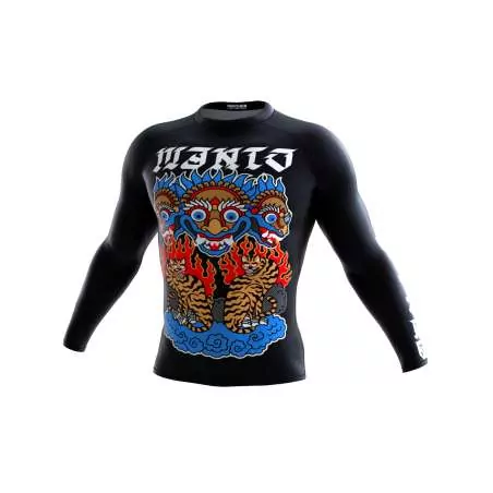 Manto grappling rashguard tigers