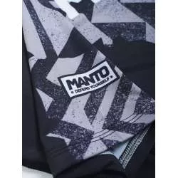 Manto BJJ no gi rashguard fragments (black/gray)3