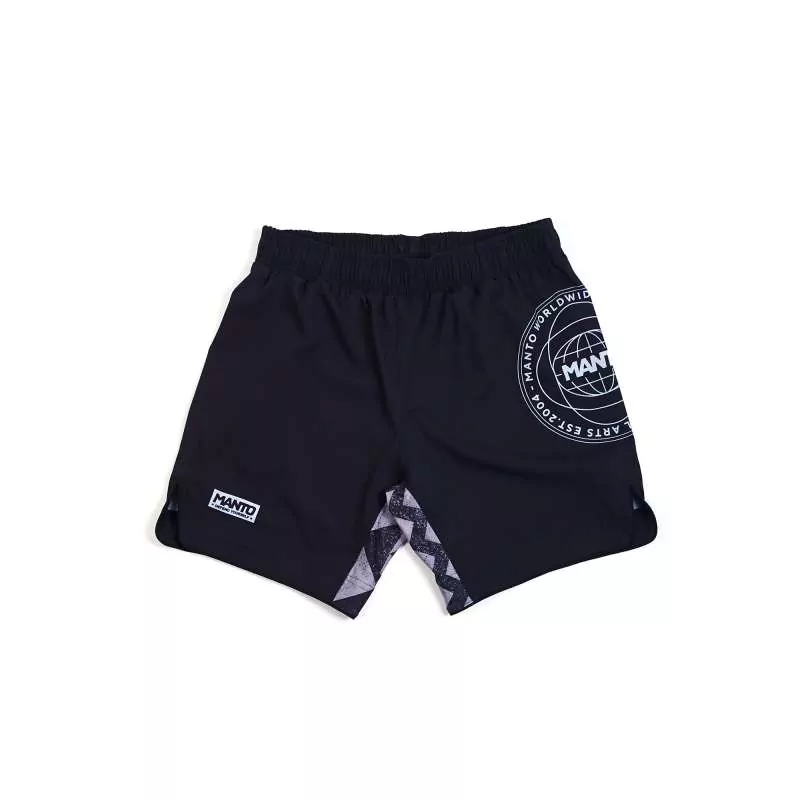 Manto MMA fightshort fragments (black/gray)