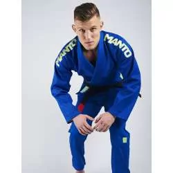 Manto BJJ kimono X4 (blue)1