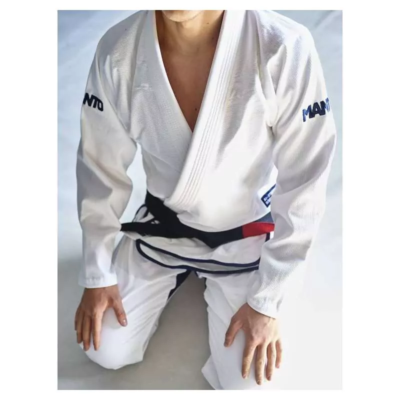 BJJ uniform Manto Rise white