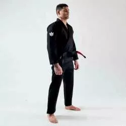 Kingz BJJ gi the one + white belt (black) 3