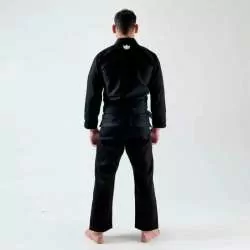 Kingz BJJ gi the one + white belt (black) 5