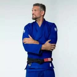 Kingz BJJ suit the one + white belt (blue) 1