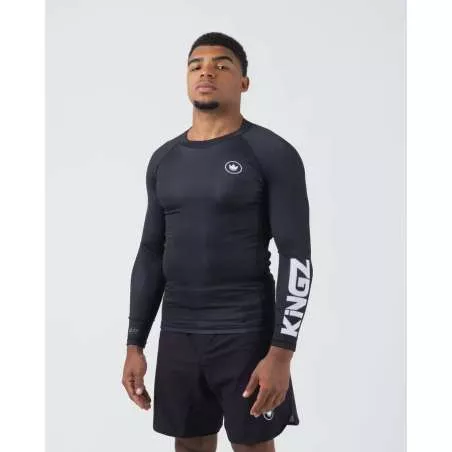 Kingz rashguard kore V2 (black) long sleeve