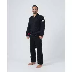 Kingz BJJ suit kore V2 + white belt (black) 1