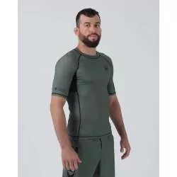 Kingz MMA rashguard kore V2 (green) short sleeve 3