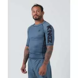 Kingz no gi rashguard kore V2 (blue) short sleeve 1