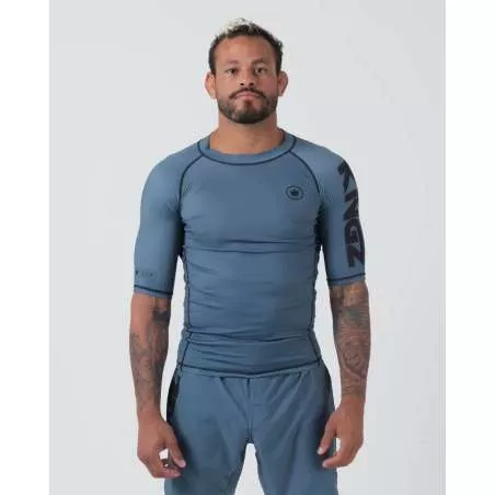 Kingz no gi rashguard kore V2 (blue) short sleeve