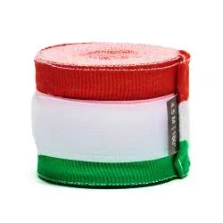 Leone boxing hand wraps tricolour 1