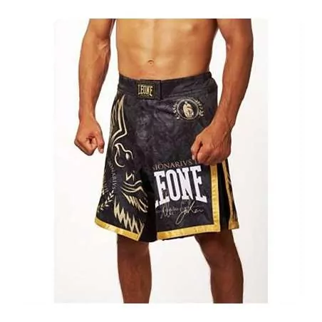 MMA Leone fightshort AB790 legionarius (black)