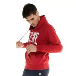 Leone big logo hooded sweatshirts (red) 2