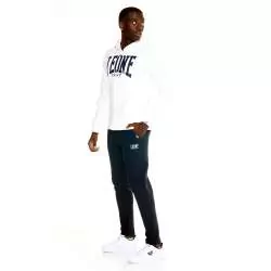 Leone zip hoodie big logo (white) 1