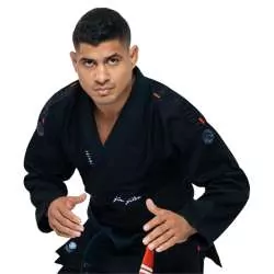 BJJ kimono uniform Tatami Elements Superlite black 3