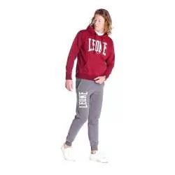 Leone big logo sweatshirt (burgundy) 2