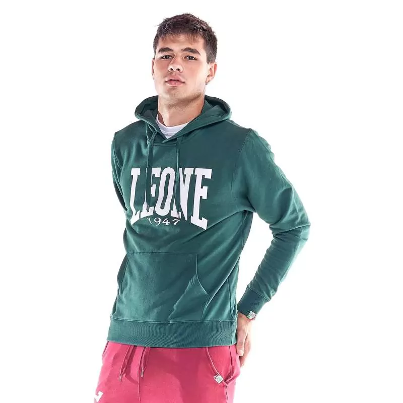 Leone big logo sweatshirt (dark green)