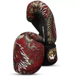 Buddha kick boxing gloves fantasy dragon (red) 4