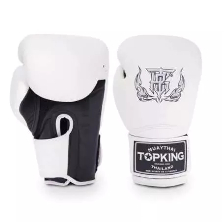 TopKing boxing gloves super air (white/black)