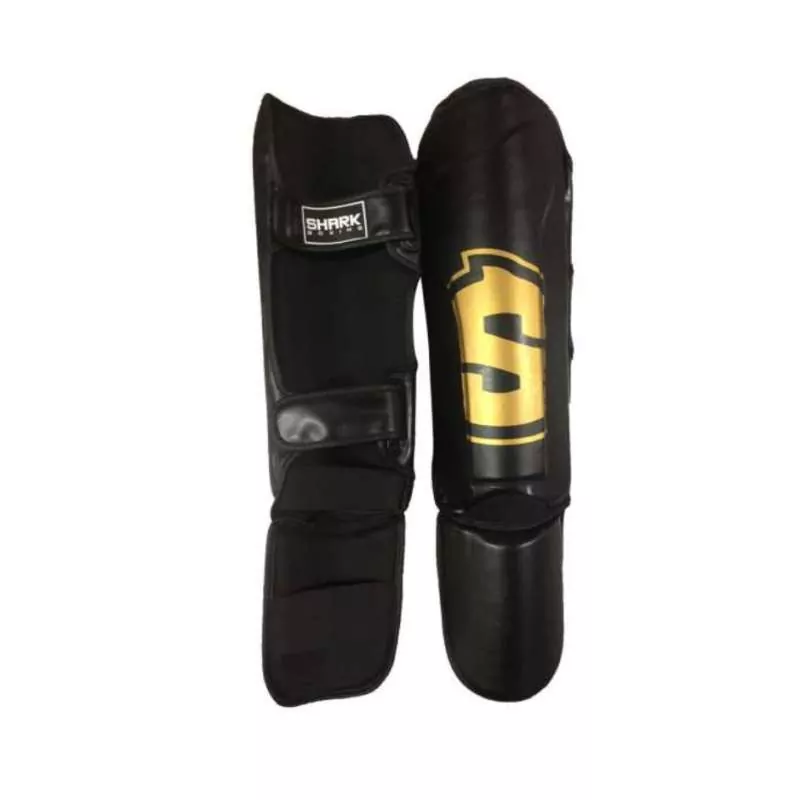 SKF3.0 Shark shin guards (black/gold)