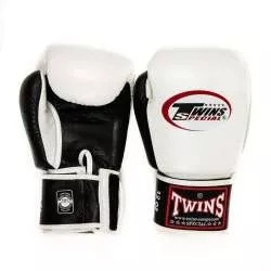 Twins Special muay thai gloves BGVL3 (white/black) 1