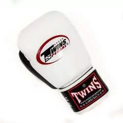 Twins Special muay thai gloves BGVL3 (white/black) 2